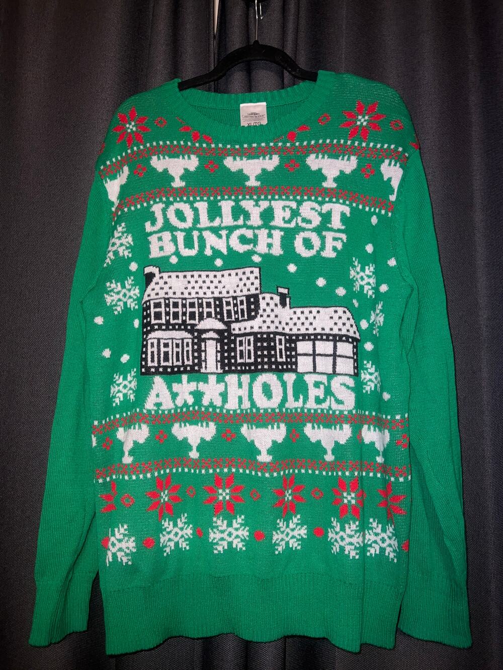 Ugly Christmas Sweater Xmas Size XL Vacation